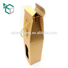 Boîte de cadeau d&#39;emballage de transporteur d&#39;emballage de carton ondulé de haute qualité pour la bière